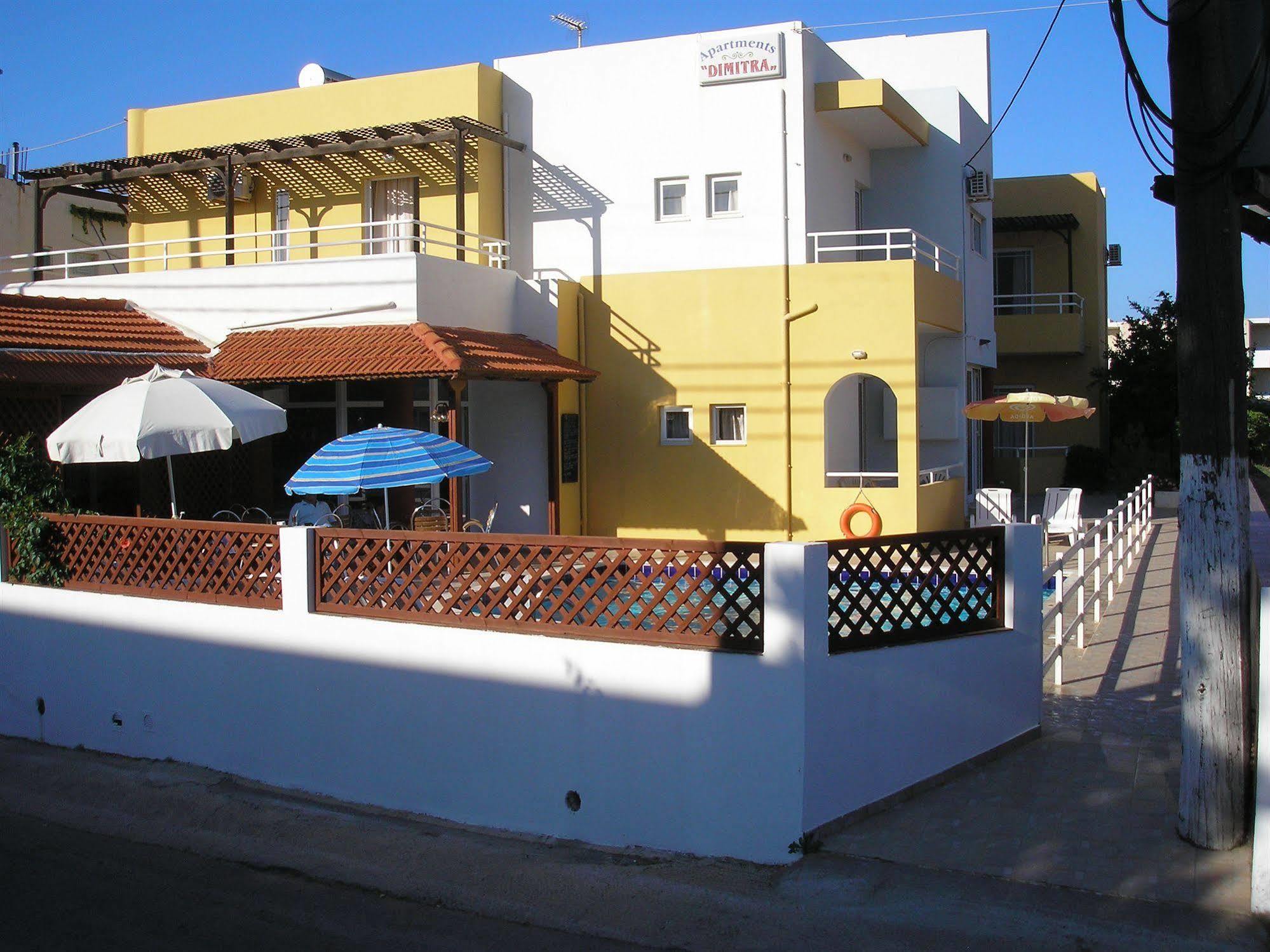 Dimitra Apartments Goúvai Luaran gambar